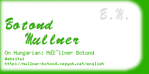 botond mullner business card